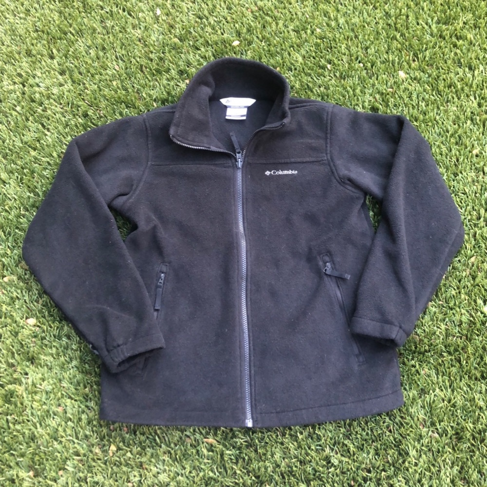 Columbia fleece jacket in black